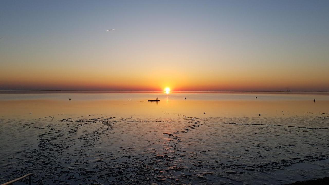 Haus Am Meer Schweiburg Bagian luar foto